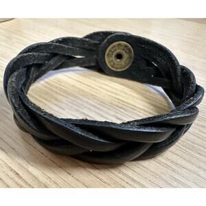 Braided Leather Bracelet